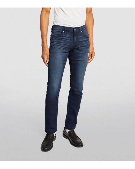 PAIGE Blue Lennox Transcend Slim Jeans for men