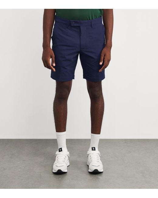 Ralph Lauren Blue Tailored Performance Shorts for men
