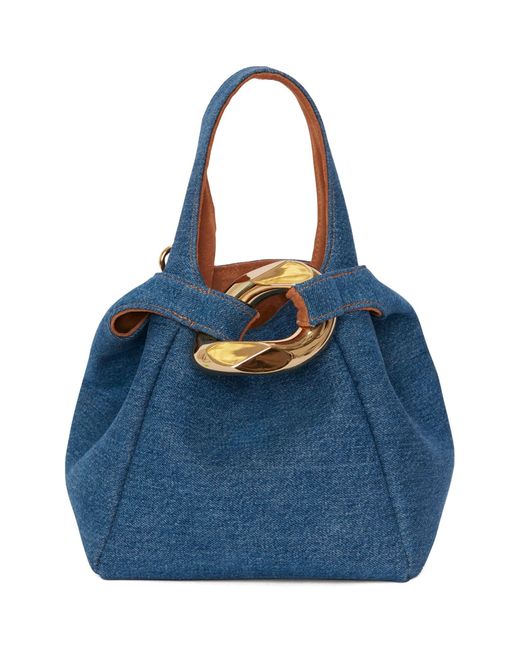 J.W. Anderson Blue Denim Pochette Cross-body Bag