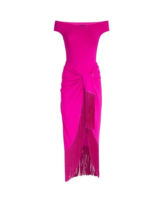 Taller Marmo Pink Pareo-Detail Romy Swimsuit