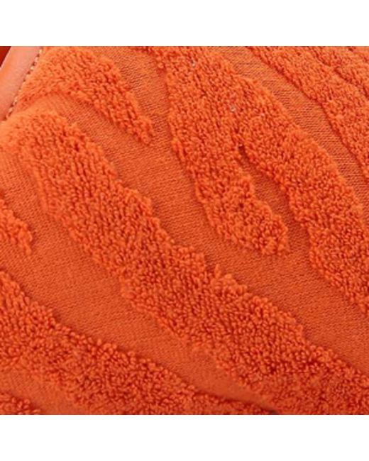 Kurt Geiger Orange Terry Eagle Puff Slides for men