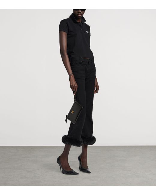Balenciaga Black Calfskin Rodeo Pouch
