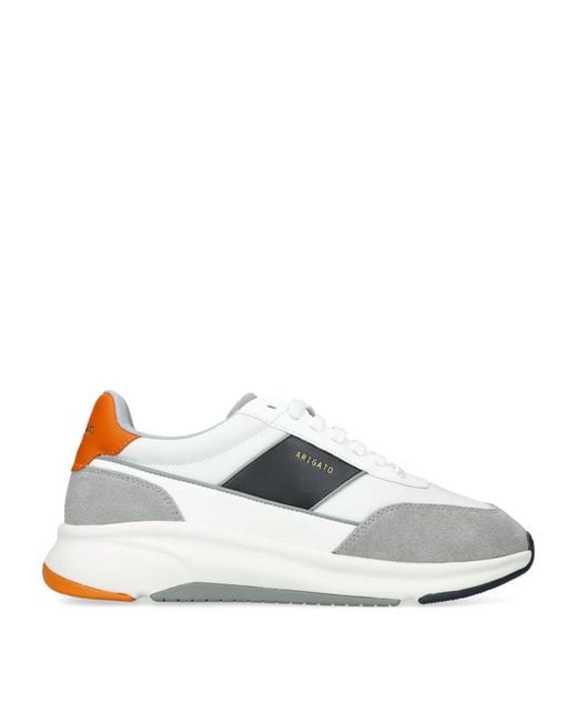 Axel Arigato White Suede Genesis Neo Runner Sneakers for men