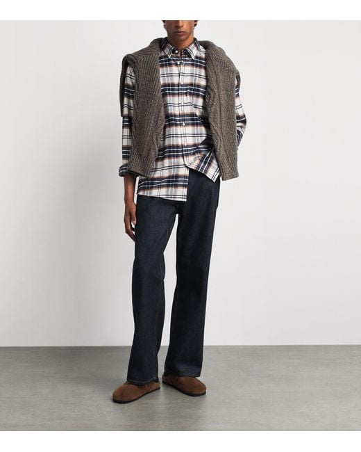 Barbour Multicolor Check Portdown Shirt for men