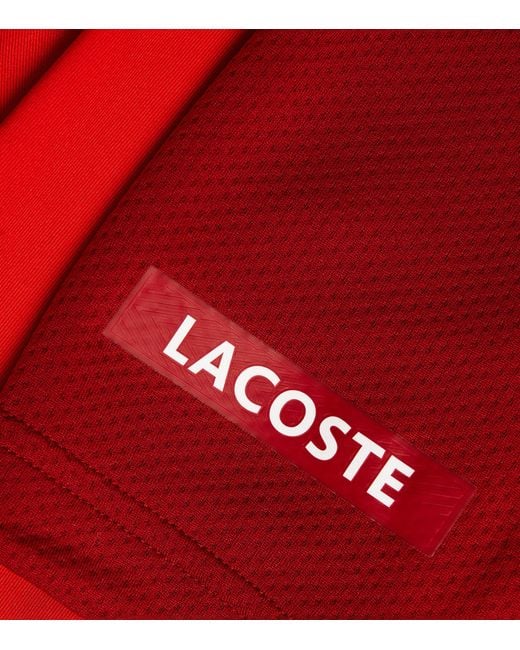 Lacoste Red X Daniil Medvedev Ultra-dry Polo Shirt for men