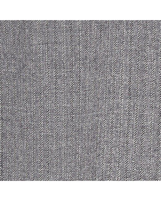 McQueen Gray Wool Cropped Cigarette Trousers