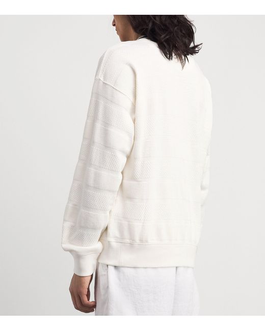 Polo Ralph Lauren White X Wimbledon Cotton Sweater for men