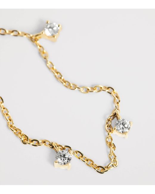 Harrods Metallic And Diamond Bracelet