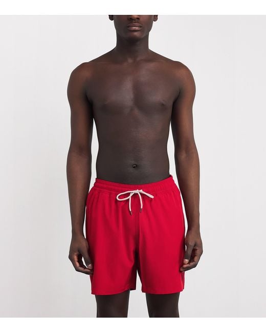 Polo Ralph Lauren Red Traveler Swim Short for men