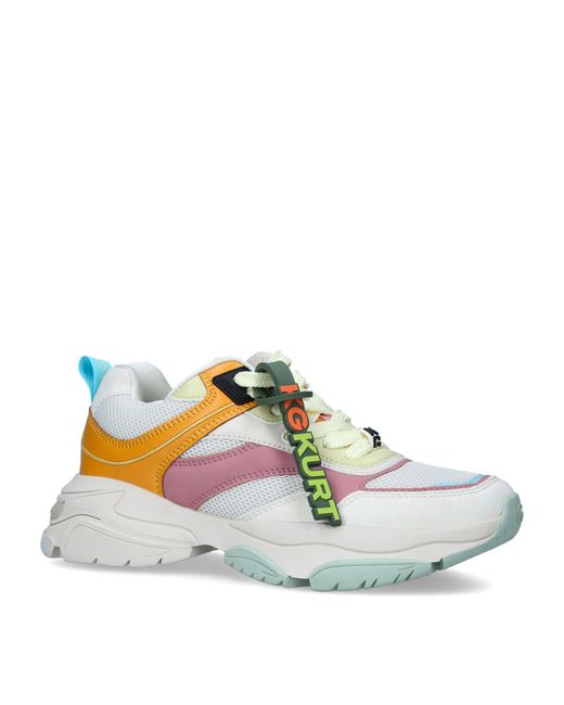 KG by Kurt Geiger Synthetic Lexi Sneakers in White | Lyst
