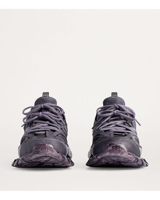 Balenciaga Purple Track Sneakers