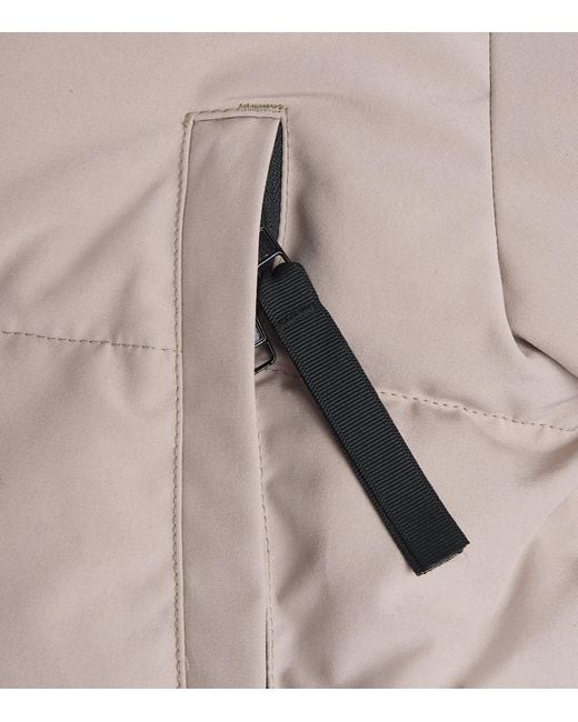 Canada Goose Gray Down Wyndham Parka for men