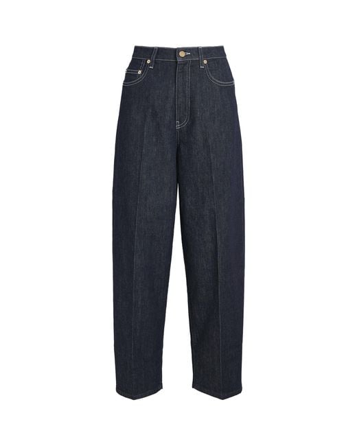 Fabiana Filippi Blue Barrel Jeans