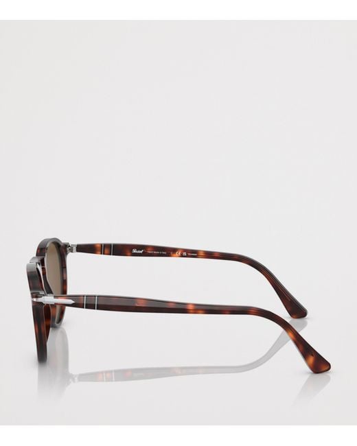 Persol Brown Tortoiseshell Phantos Sunglasses