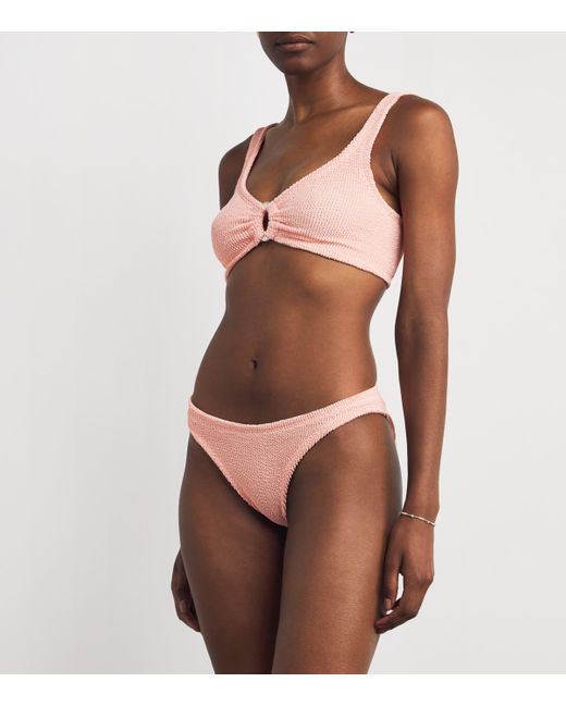 Hunza G Pink Julia Pearl Bikini