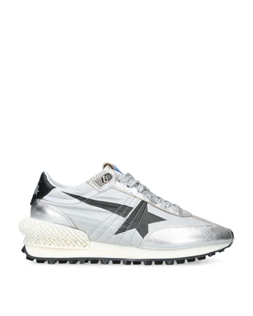 Golden Goose Deluxe Brand White Running Marathon 60246 Sneakers