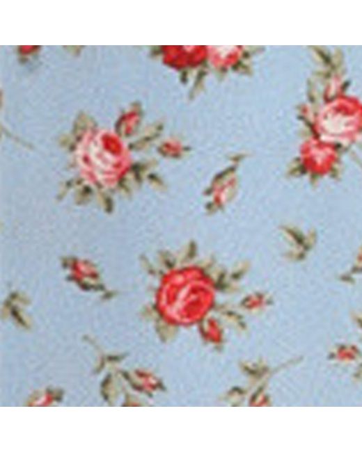 Dolce & Gabbana White Silk Floral Skinny Scarf