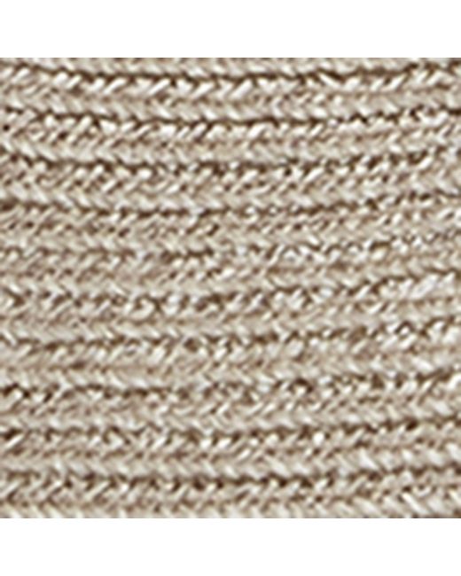Brunello Cucinelli Gray Hemp-cotton Monili-trim Visor