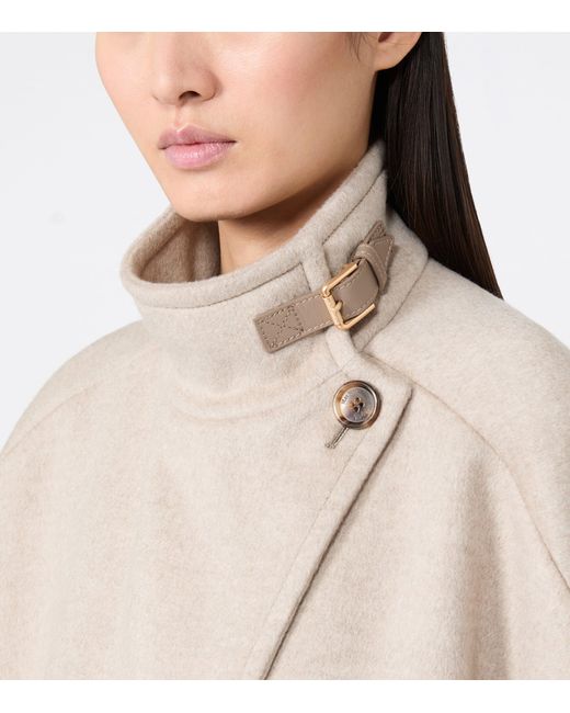 Max Mara Natural Cashmere Cape