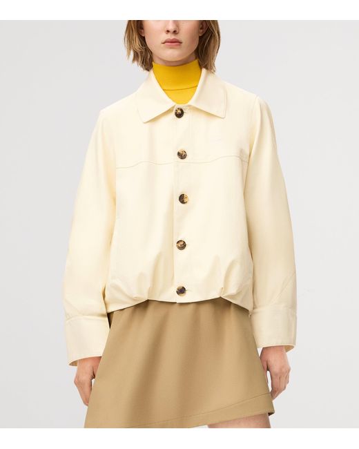 Loewe Natural Cotton-Silk Jacket