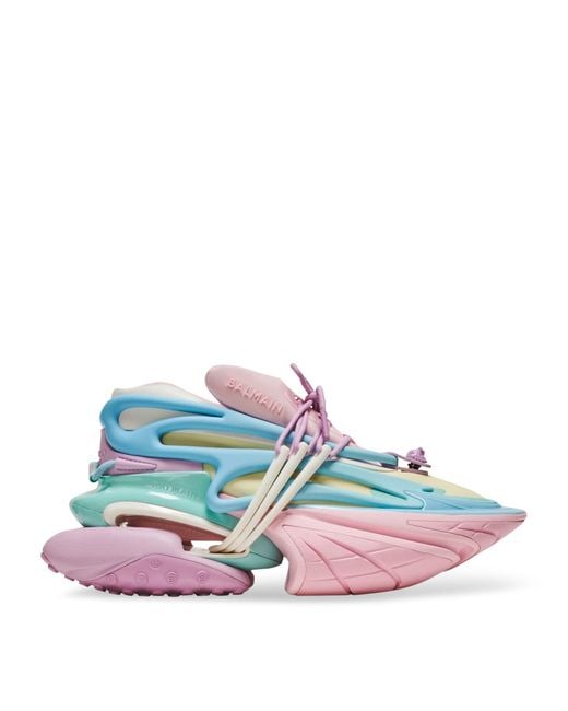 Balmain Pink Unicorn Sneakers