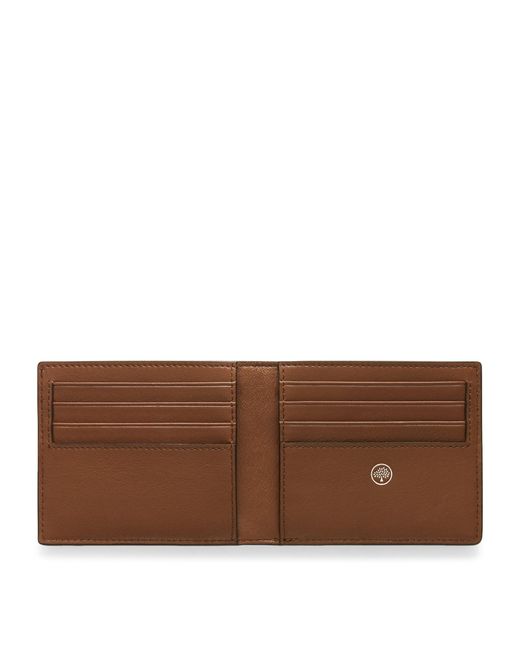 Mulberry Brown Grained Leather Wallet