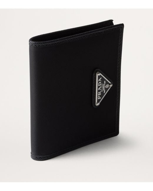 Prada Black Re-Nylon Wallet for men