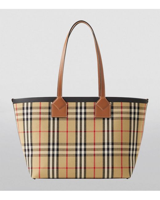 Burberry Brown Small London Tote