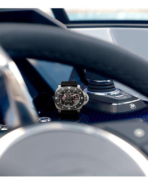 Panerai Gray Ecotitanium Submersible S Brabus Etitanio Watch for men