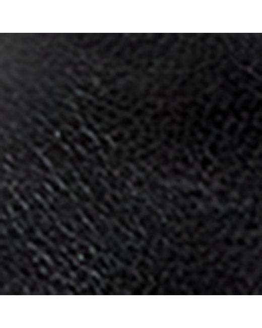 Yves Salomon Black Lamb Leather Star Keyring