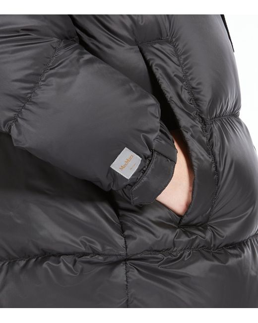 Max Mara Black Quilted Seia Puffer Jacket