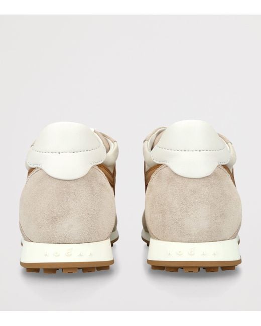Hogan Natural Suede H669 Allacciato Sneakers