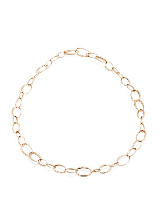 Pomellato Metallic Hoop Chain Necklace
