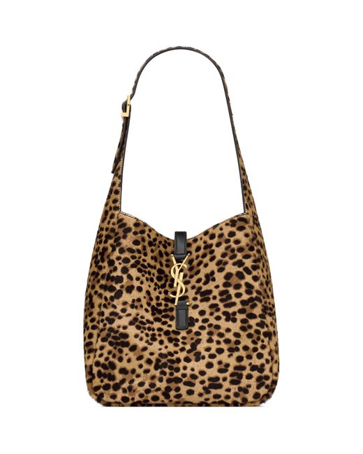 Saint Laurent Metallic Small Calfskin Le 5 À 7 Shoulder Bag