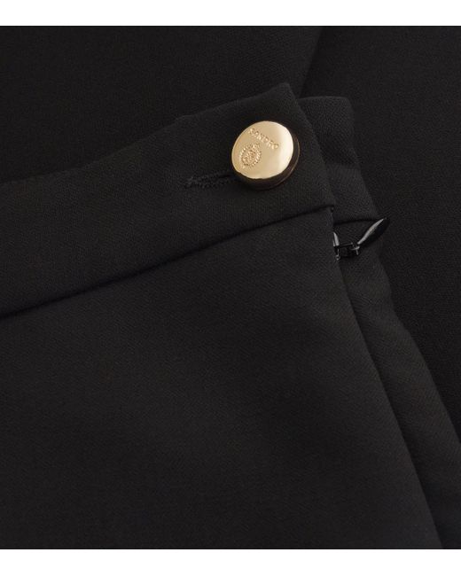 Sandro Black Flared Trousers