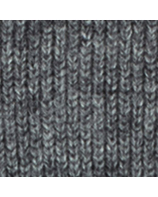Saint Laurent Gray Knitted Wool Baseball Cap for men