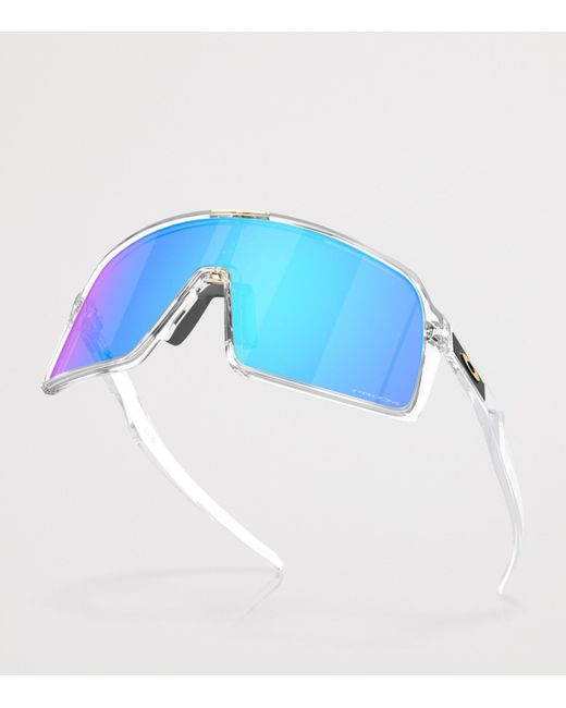 Oakley Blue Sutro Shield Sunglasses for men