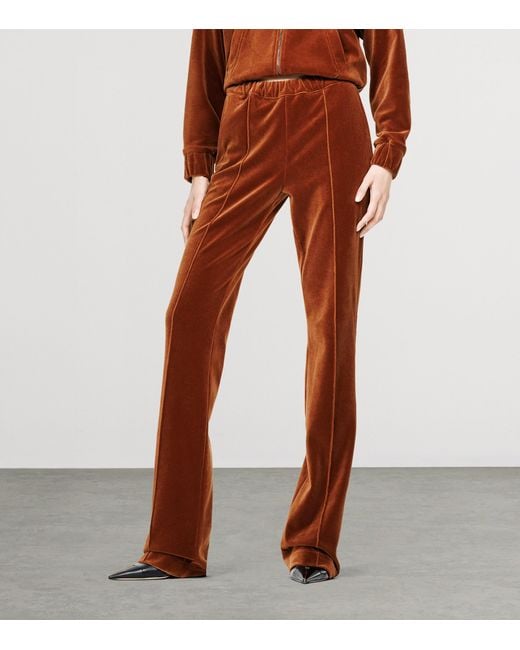 Tom Ford Brown Velour Sweatpants