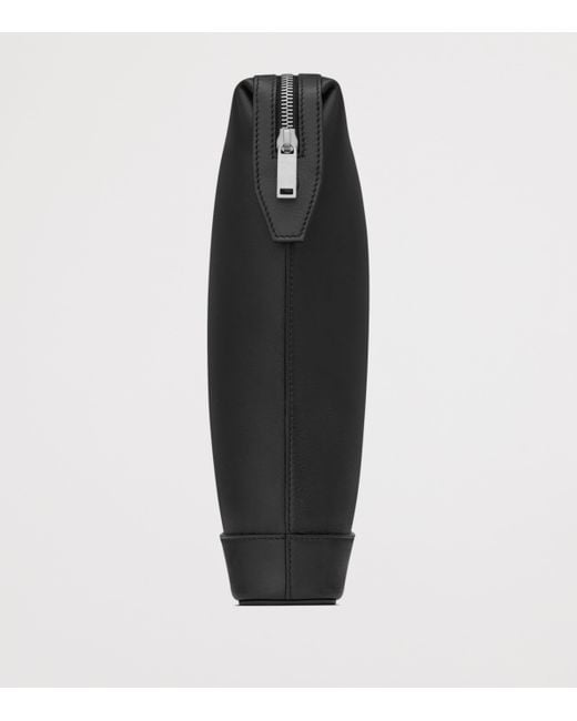 Saint Laurent Black Leather Paris Pouch for men