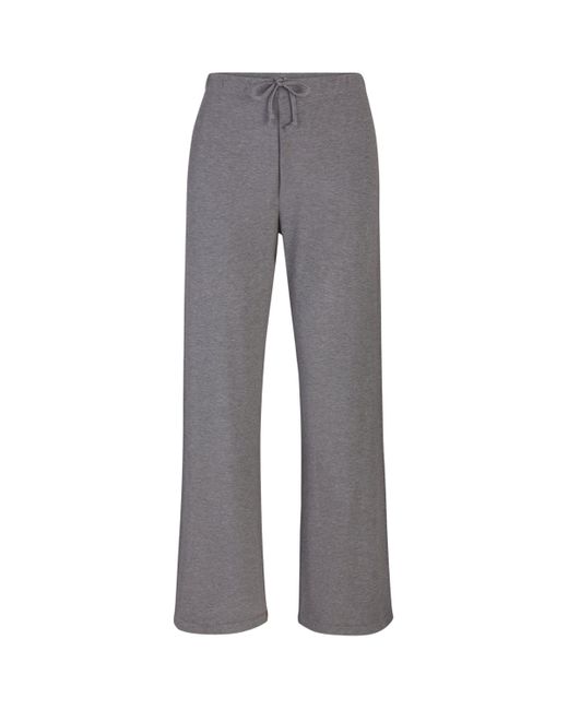 Skims Gray Sleep Ribbed Pyjama Set