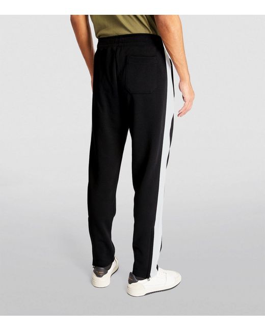 Polo Ralph Lauren Black Double-knit Tape Sweatpants for men