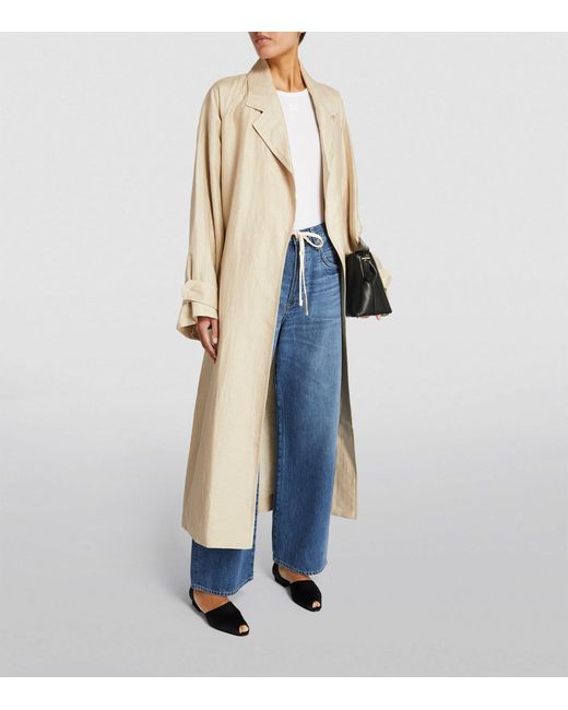 Citizens of Humanity Blue Brynn Wide-leg Jeans