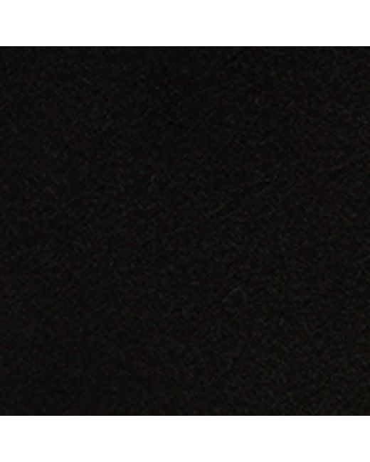 Max Mara Black Cashmere Monogram Scarf