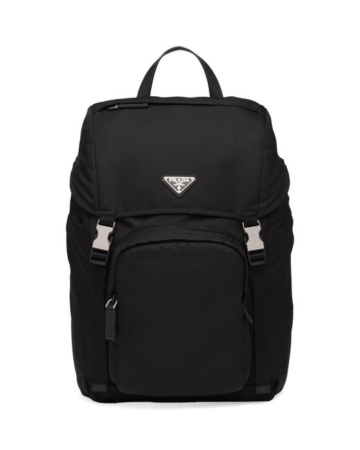 Prada Black Re-Nylon Backpack for men