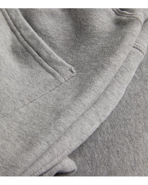 Sunspel Gray Loopback Sweatpants for men
