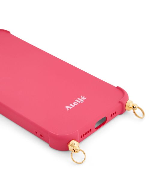Atelje71 Pink Recycled Iphone 15 Case