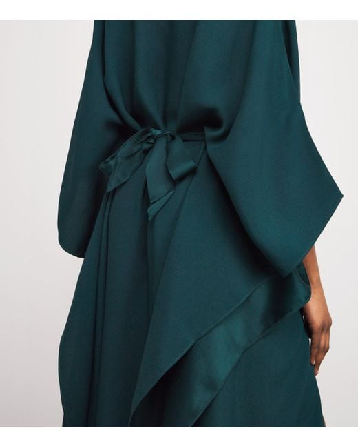 ‎Taller Marmo Green Crepe Obsession Kaftan