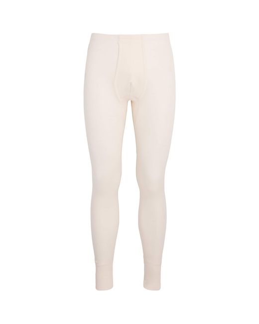 Hanro Natural Thermal Long Johns for men