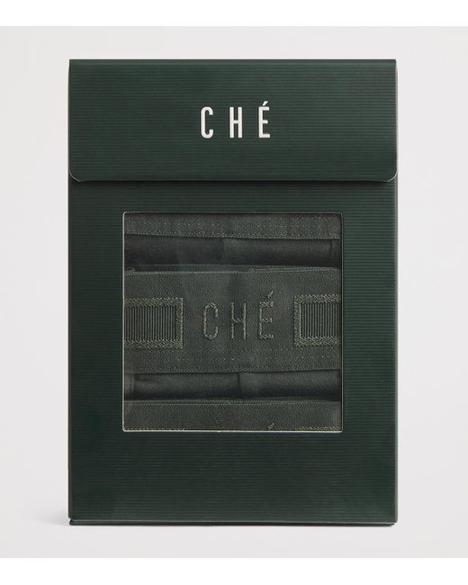Che Studios Green Logo-Waist Trunks for men