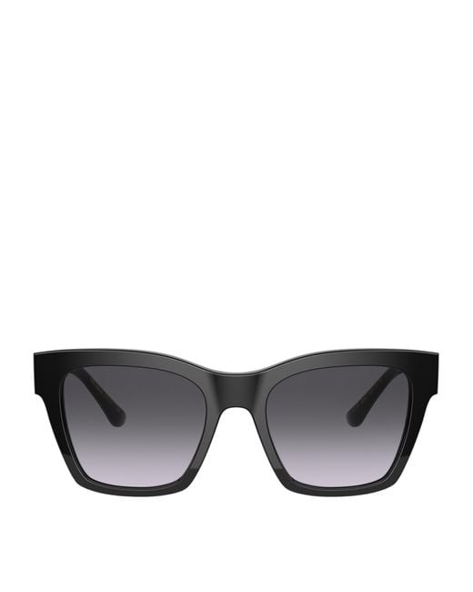 Dolce & Gabbana Gray Wayfarer Sunglasses